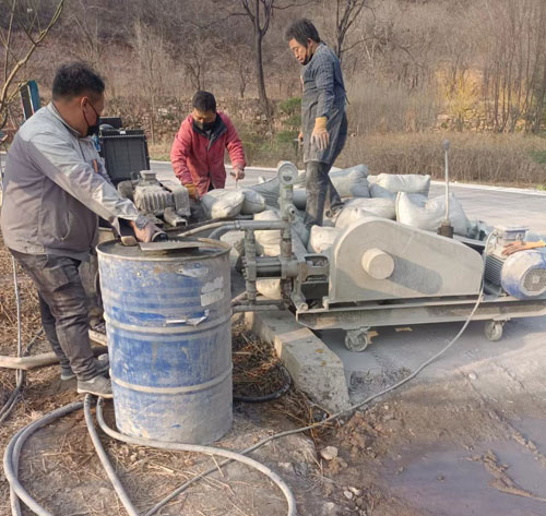 麻章路面下沉注浆